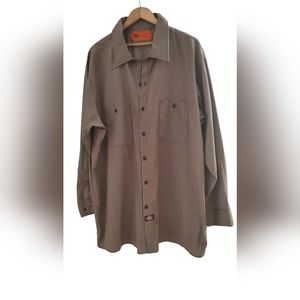 Mens XXL Dickies Button Down